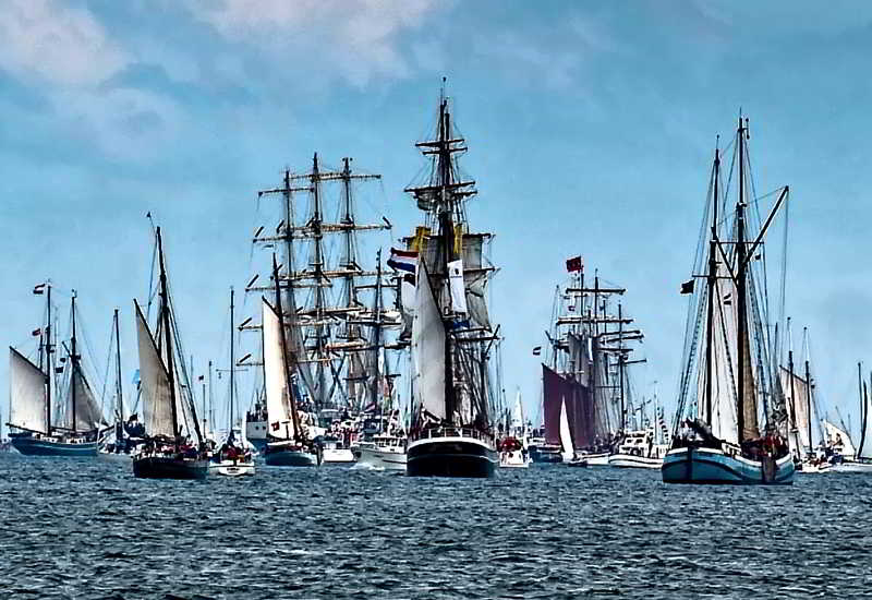 Besuch auf der Kieler Woche