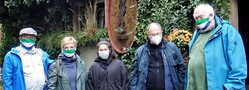 Gruppenbild mit Alten Herren