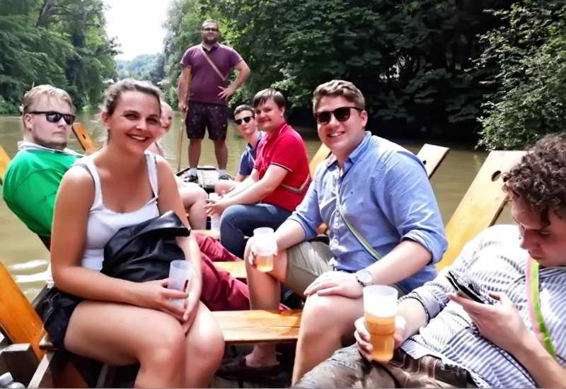 Corpsbesuch in Tübingen