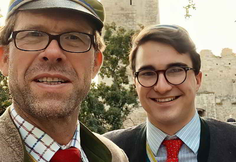 Corpsbrüder Lau und Eulig