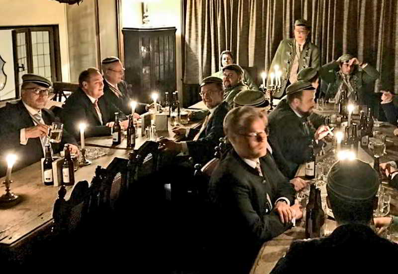 Semesterantrittskneipe in der kleinen Kneipe