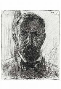 Selbstbildnis - Bleistift, 1917