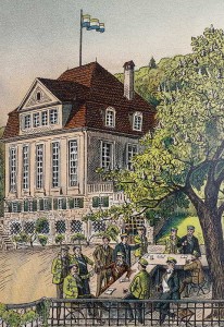 So Sah Das Corpshaus Im Jahr 1909 Aus