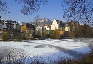 Marburg & Die Lahn Im Winter
