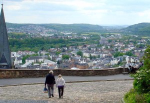 Blick über Marburg